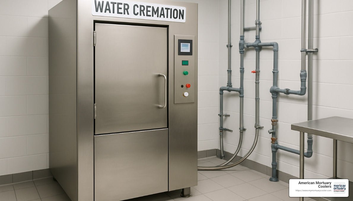 Going Out With a Splash – How Water Cremation Works - American Mortuary Coolers & Equipments Going Out With a Splash – How Water Cremation Works - American Mortuary Coolers & Equipments